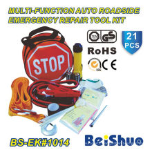 21PCS Roadside Emergency Kit for Auto